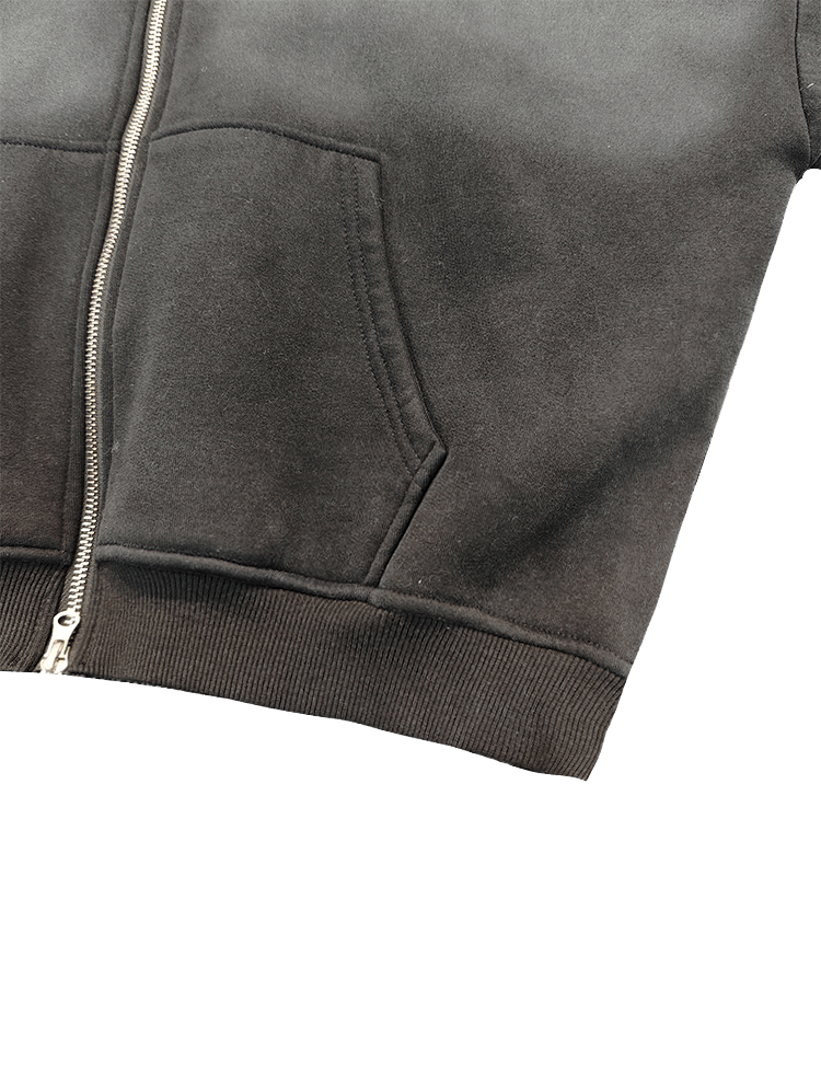 ODMOEM Großhandel Säurewäsche Custom Print Logo Herren Hoodies