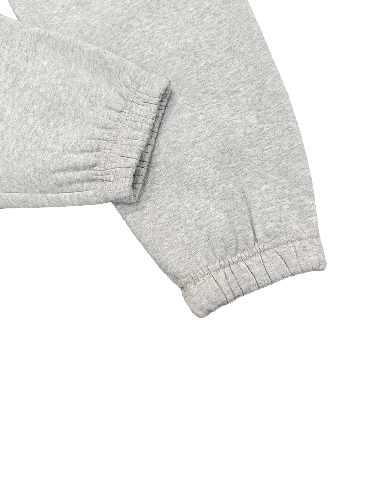 Großhandel Warme Baumwolle Fleeced 350GSM Heavyweight Daily Street Wear Straight Jogger Pants