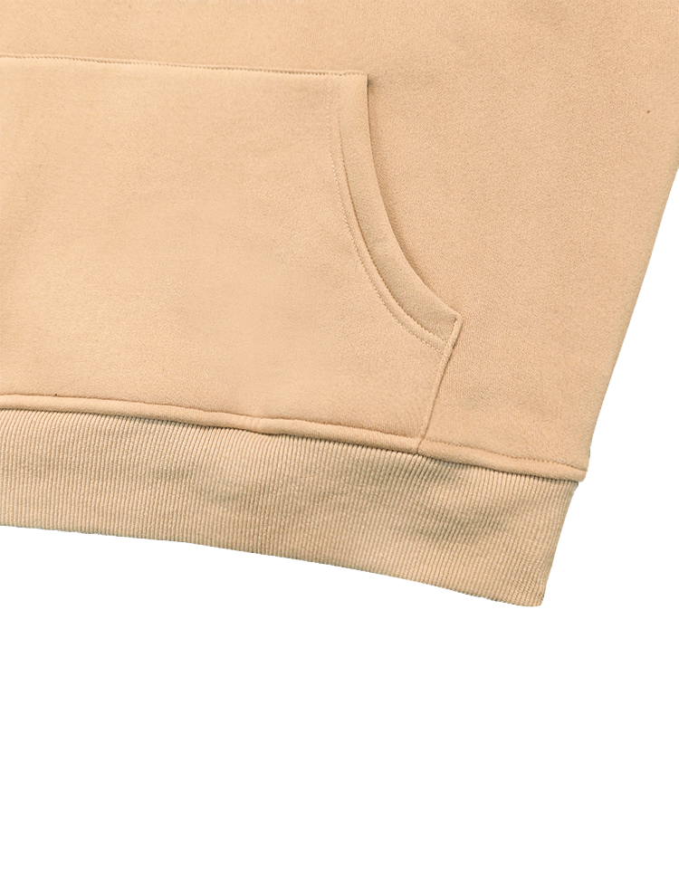 Hoodie mit individuellem Satin-Design und Seidenfutter im Innenpullover