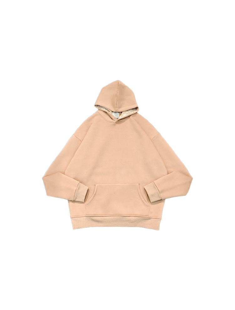 Hoodie mit individuellem Satin-Design und Seidenfutter im Innenpullover