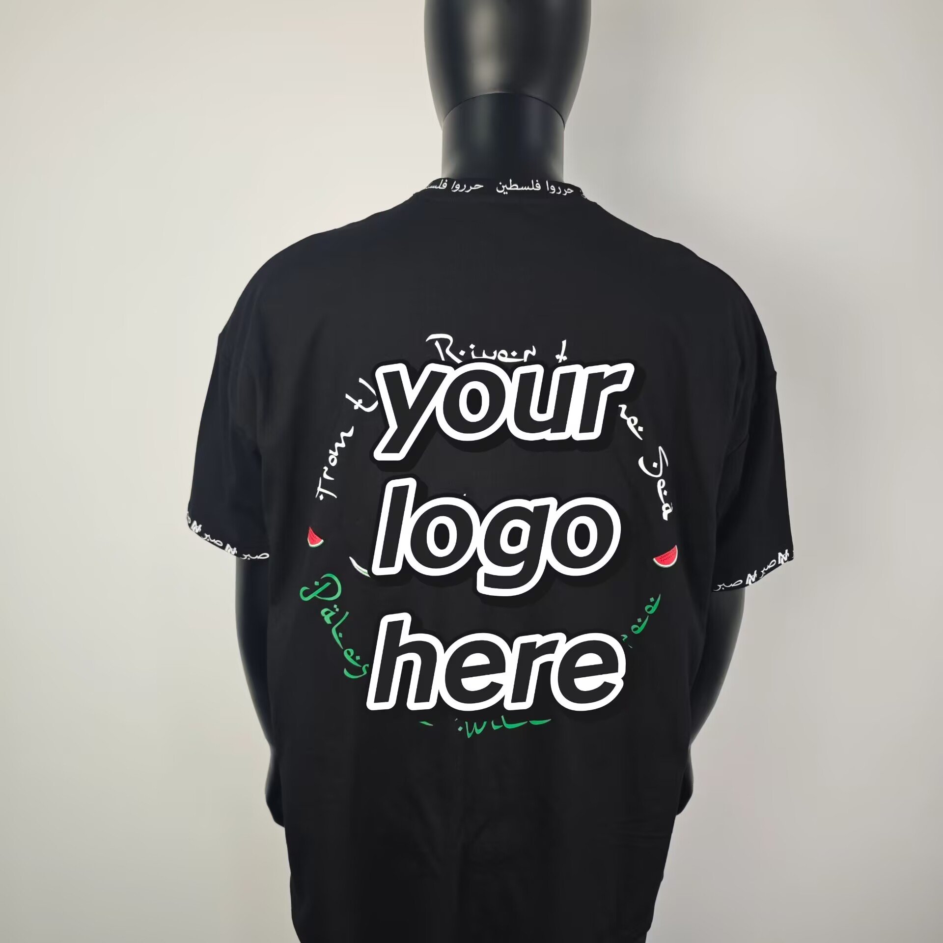 Hersteller Custom Heavyweight Y2k Grafikdruck T-Shirts High Street Regular Fit Rundhalsausschnitt Bedruckte T-Shirts Herren