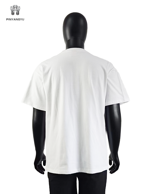 benutzerdefinierter DTG-Druck und Stickdesign im Oversize-Stil
