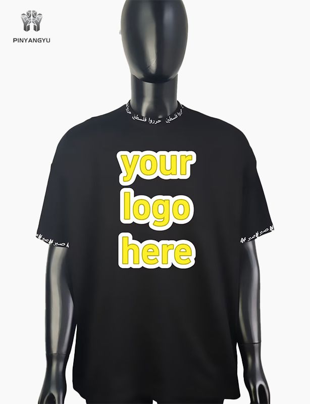 Hersteller Custom Heavyweight Y2k Grafikdruck T-Shirts High Street Regular Fit Rundhalsausschnitt Bedruckte T-Shirts Herren